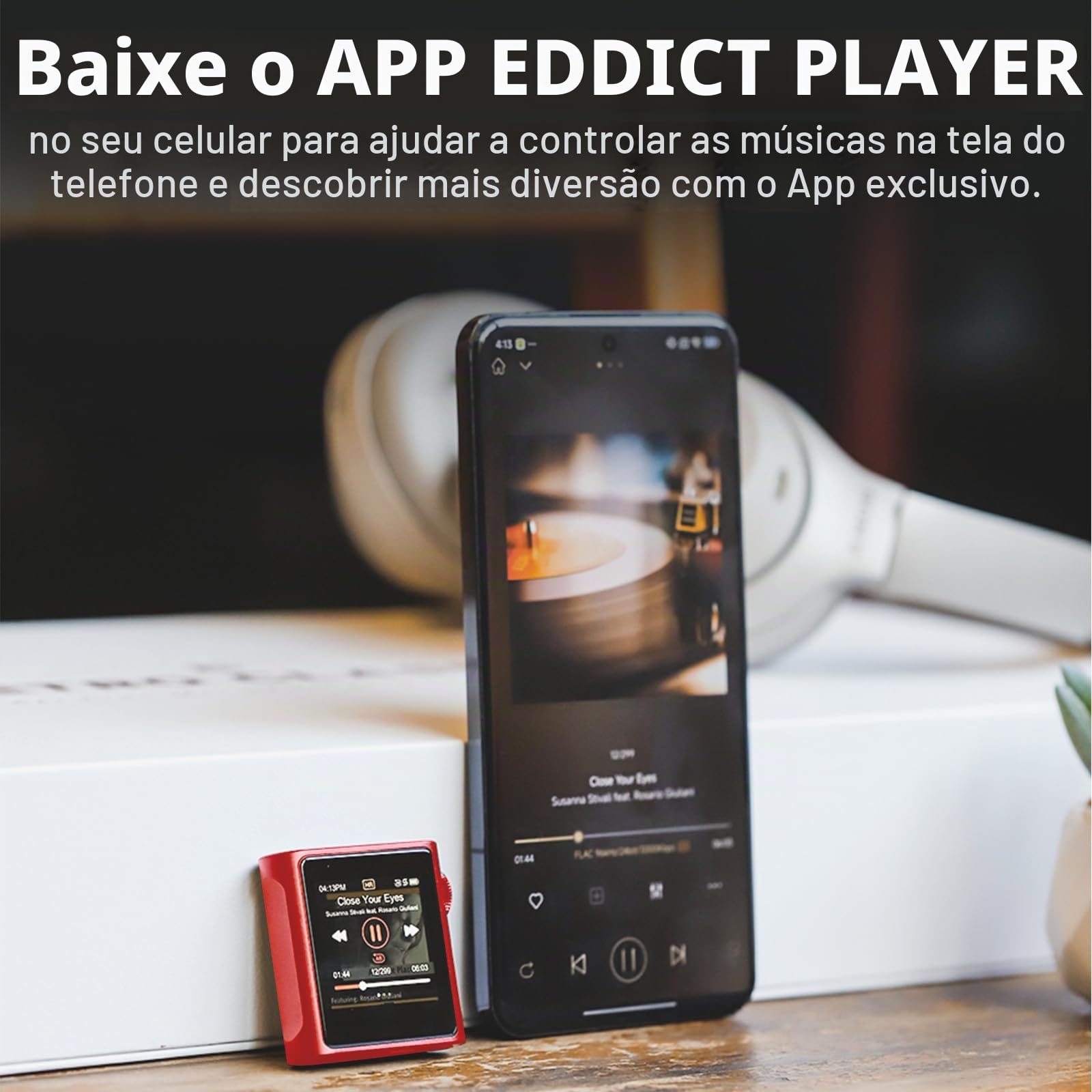 SHANLING M0 Pro MP3 Player com Bluetooth, leitor de música